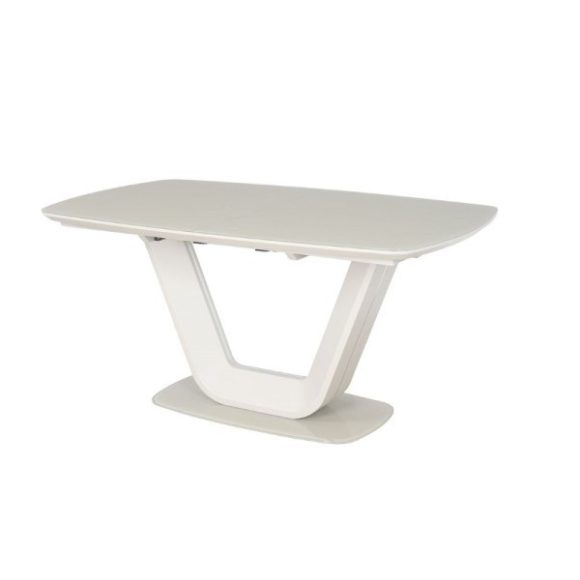 Rozkladací jedálenský stôl Armani 160 – 220 cm / Krémová