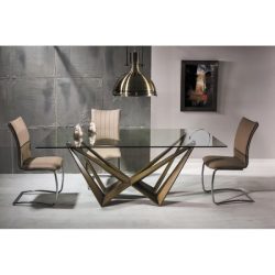 Stôl Aston 200 cm Zlatá