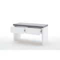 Ľavica so zásuvkami Aston 91 x 48 x 38 cm / Matná Biela
