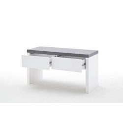Ľavica so zásuvkami Aston 91 x 48 x 38 cm / Matná Biela