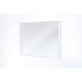 Zrkadlo Aston 90 x 68 x 2 cm / S matným bielym MDF rámom