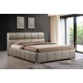 Posteľný rám Candy 160 cm Textilná koža / Cappuccino