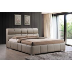 Posteľný rám Candy 160 cm Textilná koža / Cappuccino
