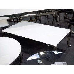 Konferenčný stolík T783 Lazur 70 x 130 cm / Biela
