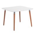 Stôl Copine 100 cm x 100 cm Biela