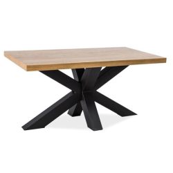 Jedálenský stôl z masívneho dubu Cross 180 cm
