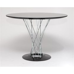 Stôl Cyklon 100 cm Čierna