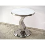 Odkladací stolík Janna 50 cm / Biela