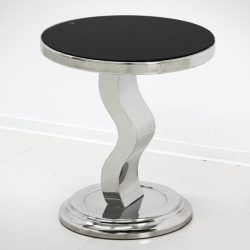 Odkladací stolík Janna 50 cm / Čierna