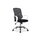 Otočná stolička Dexter Čierna / Biela