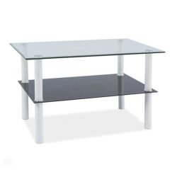 Konferenčný stolík Doris 100 cm / Biela