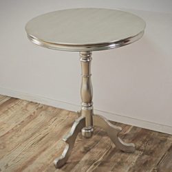 Stôl Enora 65 cm / Starožitná strieborná