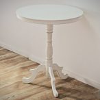 Stôl Enora 65 cm / Ošúchaná biela