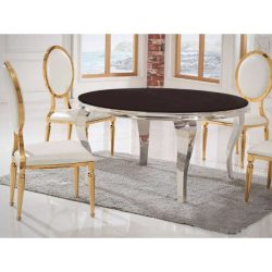Jedálenský stôl Grazia TH306-5 140 cm Čierna
