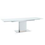 Rozkladací jedálenský stôl Horizon 160 cm Biela