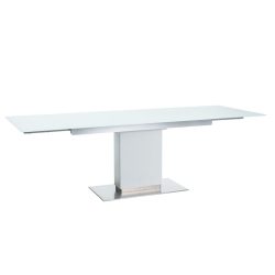 Rozkladací jedálenský stôl Horizon 160 cm Biela