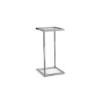   Odkladací stolík – stojan na kvety Glorio 38 x 82 cm / Priehľadná