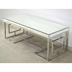Konferenčný stolík Cuadrados 120 cm / Strieborná
