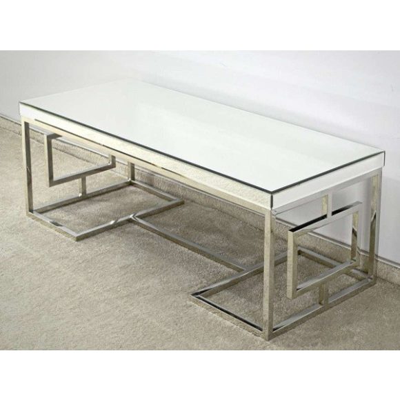 Konferenčný stolík Cuadrados 120 cm / Strieborná