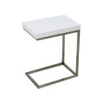 Bočný stolík LW-706 Lliana 47 x 31 cm / Biela