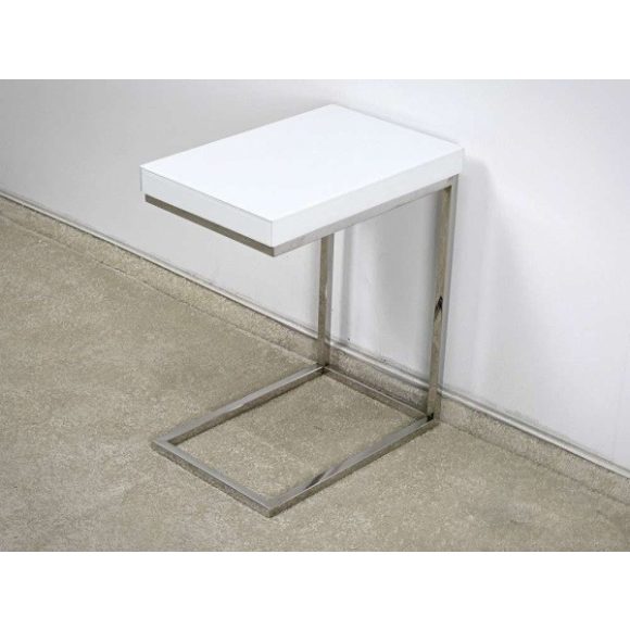Bočný stolík LW-706 Lliana 47 x 31 cm / Biela