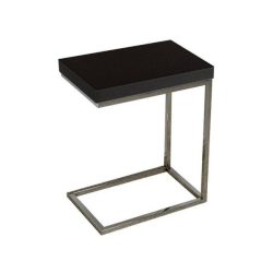 Bočný stolík LW-706 Lliana 47 x 31 cm / Čierna
