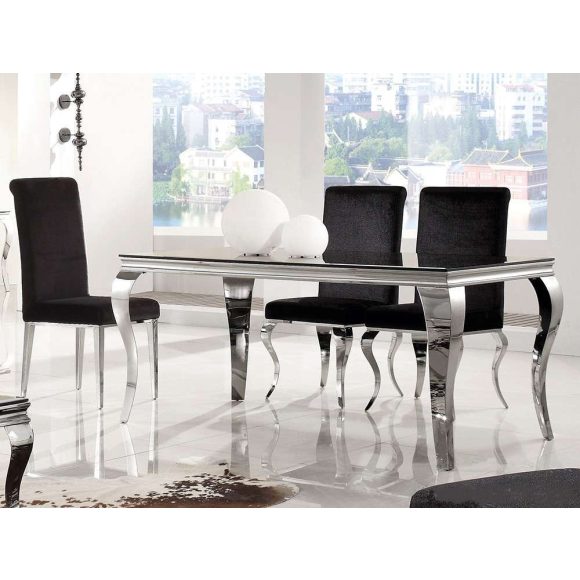 Jedálenský stôl Lazzia TH780 150 cm Čierna