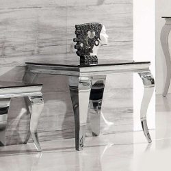Konferenčný stolík Lazzia 60 cm / Čierna