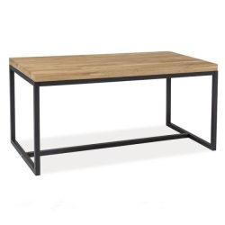 Konferenčný stolík Loras B 110 cm Dub / Čierna