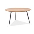 Konferenčný stolík Lucca A 80 cm Buk / Čierna