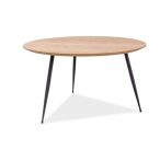 Konferenčný stolík Lucca A 80 cm Buk / Čierna