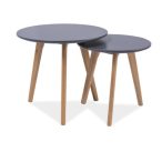 Konferenčný stolík Mery 120 cm / Biela