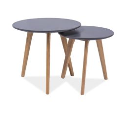 Konferenčný stolík Mery 120 cm / Biela