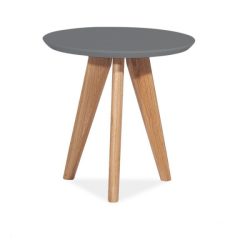 Dvojdielny odkladací stolík Milan S2 / Biela