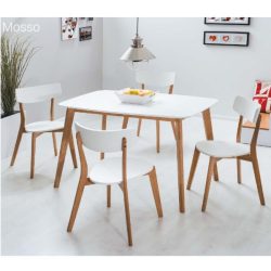 Stôl Mosso I 120 cm Dub / Biela