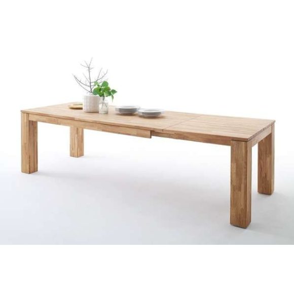 Rozkladací jedálenský stôl z dubového dreva NANTES 200 – 280 cm