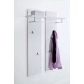 Komoda s policami Ottilia 91 x 38 x 97 cm Vysoký lesk Biela