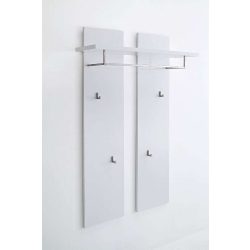 Komoda s policami Ottilia 91 x 38 x 97 cm Vysoký lesk Biela