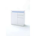 Zrkadlo s lakovaným MDF rámom Ottilia 90 x 68 x 2 cm
