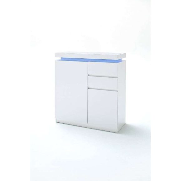 Zrkadlo s lakovaným MDF rámom Ottilia 90 x 68 x 2 cm
