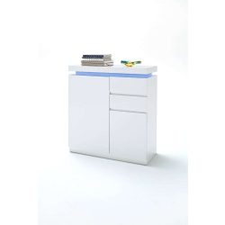 Zrkadlo s lakovaným MDF rámom Ottilia 90 x 68 x 2 cm