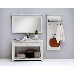 Zrkadlo Odell 59 x 145 x 5 cm / Borovica / Biela