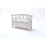   Ľavica so zásuvkami Odell 120 x 45 x 40 cm / Borovica / Biela