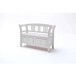  Ľavica so zásuvkami Odell 120 x 45 x 40 cm / Borovica / Biela