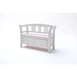   Ľavica so zásuvkami Odell 120 x 45 x 40 cm / Borovica / Biela