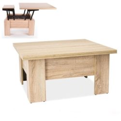 Konferenčný stolík Organic II / Biela