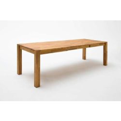 Jedálenský stôl z dubového dreva PETER 140 cm