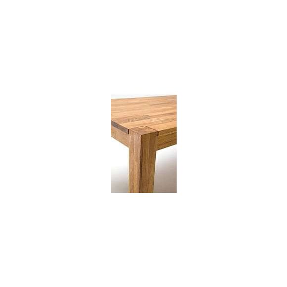 Jedálenský stôl z dubového dreva PETER 140 cm