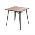 Barová stolička Paris Wood 65 cm Žltá / Prírodná