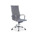 Otočná stolička Q-040 Textil / Sivá